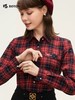 波顿女士春秋英伦格纹长袖衬衫 经典百搭舒适触感LS021324 商品缩略图2
