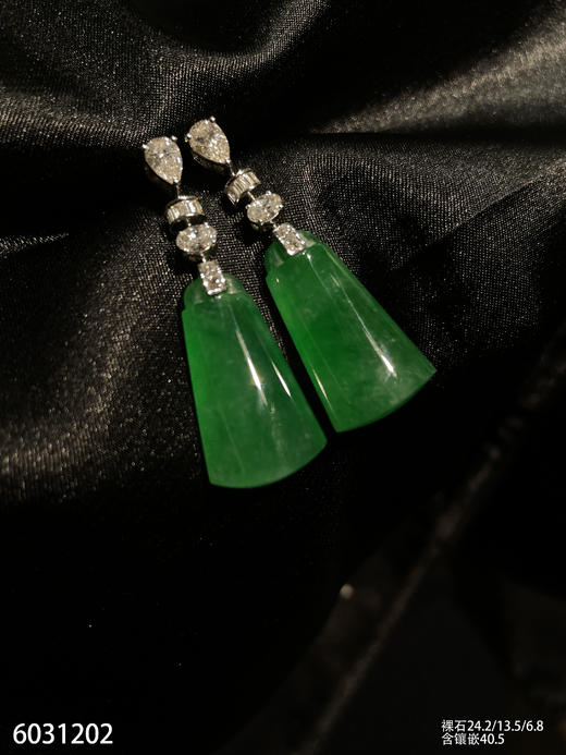 艳绿无事柱耳坠【6031202】具体价格微信咨询 商品图1