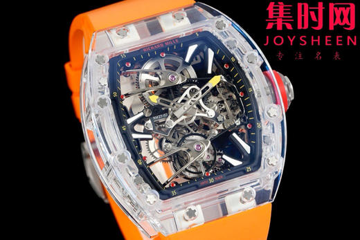 RM清透的极致 里查德米尔 理查德米勒RM56-02 蓝宝石水晶 真陀飞轮 RM056-02透明水晶腕表 商品图1