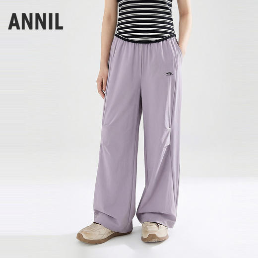 男女童梭织单裤夏季新款安奈儿童装EM626719 商品图0