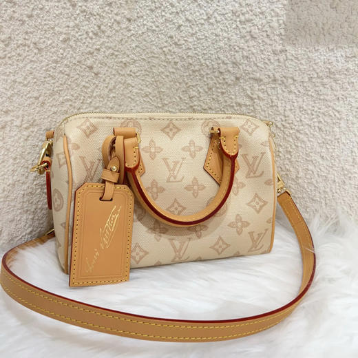 LV sp20 沙丘棕 老花帆布 130周年限定 斜挎包 商品图1