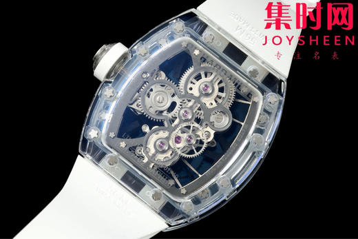 RM清透的极致 里查德米尔 理查德米勒RM56-02 蓝宝石水晶 真陀飞轮 RM056-02透明水晶腕表 商品图8