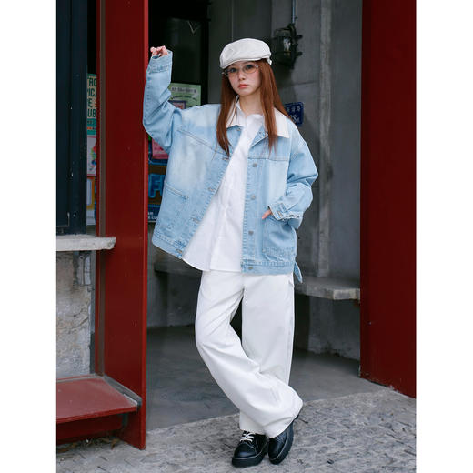 BV领大口袋牛仔外套-纪念日百货门店同款169295502 商品图3