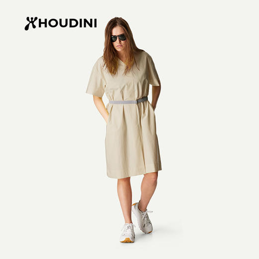 HOUDINI胡丁尼Cosmo Dress都市户外26夏新女宽松休闲长裙  860070 商品图2