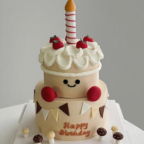 Jelly cat 双层蛋糕