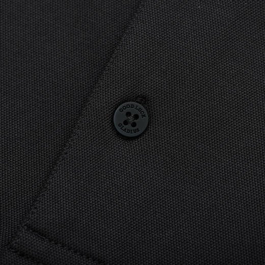 【桑蚕丝】德鲨鲨鱼夏季新款短袖POLO衫男休闲撞色翻领T恤 商品图4