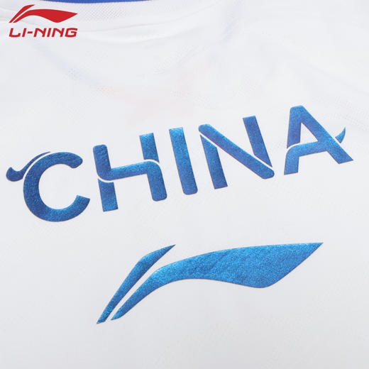 李宁羽毛球服国青队大赛系列运动无袖背心AVSW027透气短袖上衣 商品图5