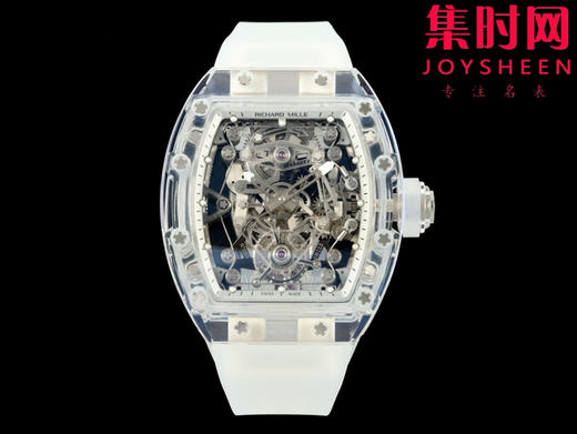 RM清透的极致 里查德米尔 理查德米勒RM56-02 蓝宝石水晶 真陀飞轮 RM056-02透明水晶腕表 商品图0