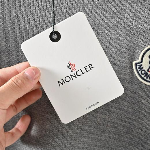 蒙口2026冬季男士底抓绒加厚假两件纯色绵羊绒圆领加厚落肩袖套头毛衣 商品图6