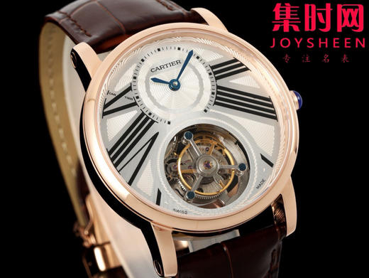 RMS卡地亚Rotonde 伦敦陀飞轮系列 真陀飞轮 男士腕表 商品图1