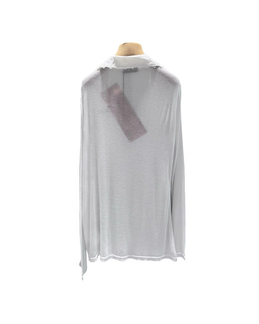 女款蕾丝边V领打底衫ba017 商品图1