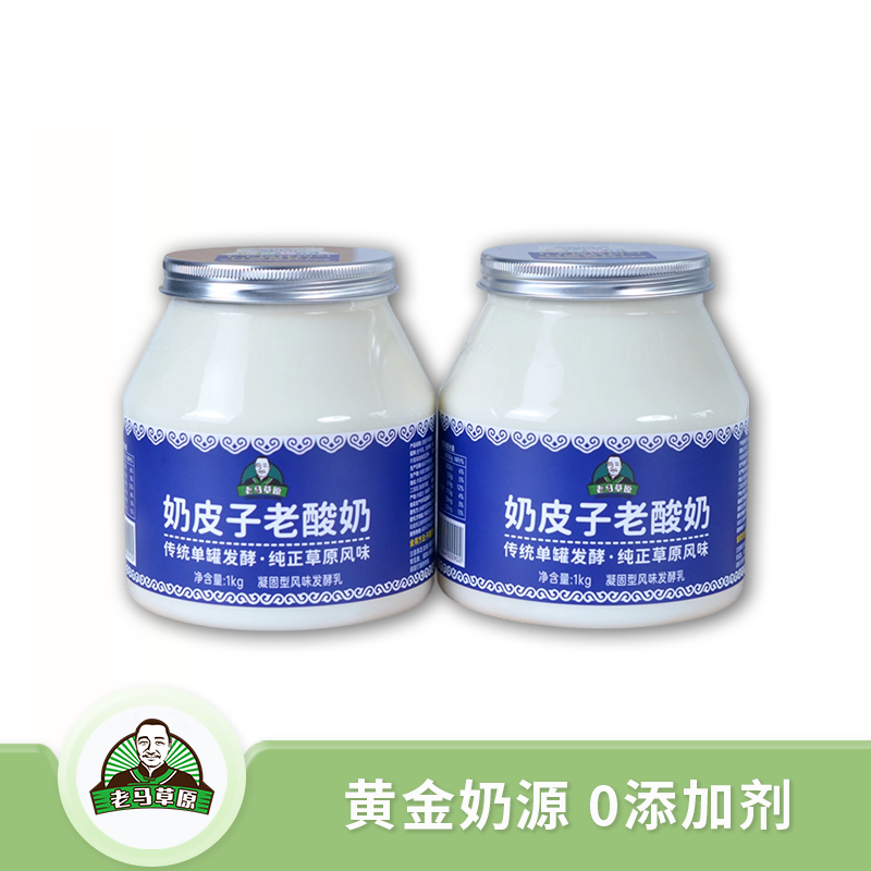 维聪乳业          蒙古奶皮子          老酸奶     1kg/桶*2桶装