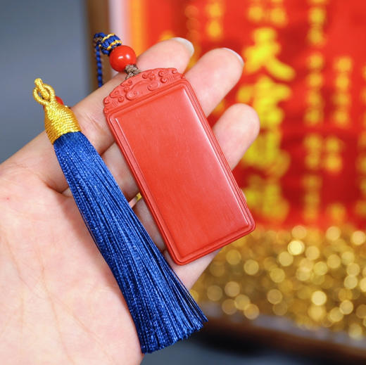 朱砂武财神挂饰、车挂 商品图7