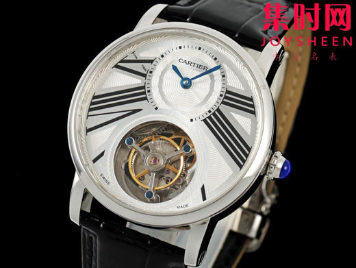RMS卡地亚Rotonde 伦敦陀飞轮系列 真陀飞轮 男士腕表 商品图2