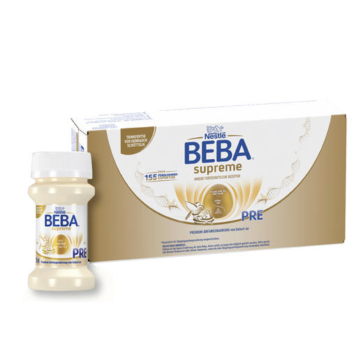 【跨境商品】3组每组到手579（未税）雀巢BEBA至尊水奶Pre70ml*32 （隔温箱+冰袋）义乌仓顺丰，保质期27年2月（报关后不予退换,,水奶为常温产品，冰袋融化不支持退货，介意慎拍） 商品图0