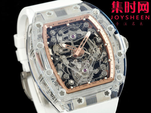 RM清透的极致 里查德米尔 理查德米勒RM56-02 蓝宝石水晶 真陀飞轮 RM056-02透明水晶腕表 商品图1