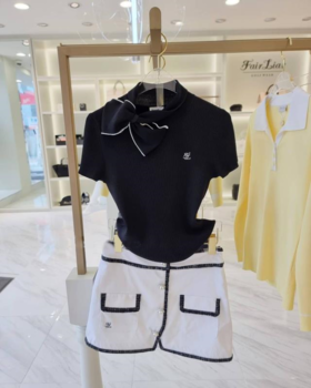 夏季女装短裙，白色必入W821617-21