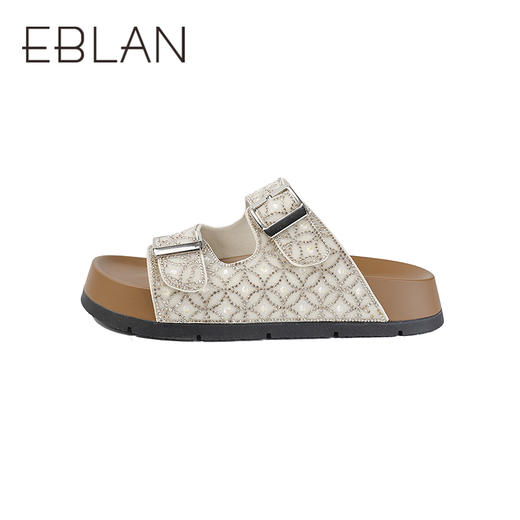 【上新】伊伴2026夏季潮流中性休闲勃肯凉拖B26365137 商品图1