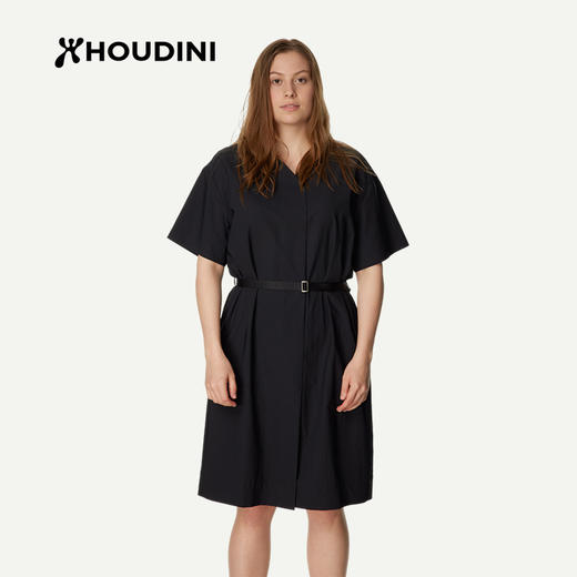HOUDINI胡丁尼Cosmo Dress都市户外26夏新女宽松休闲长裙  860070 商品图0