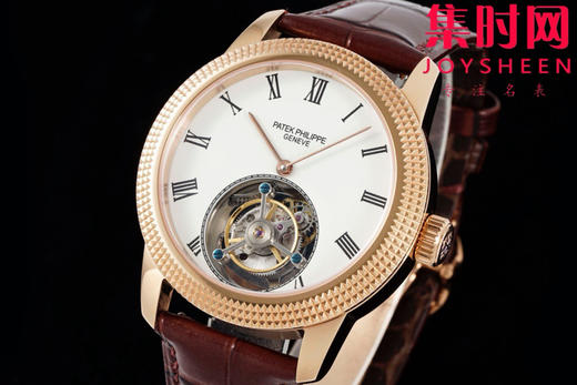 RMS百达翡丽古典陀飞轮系列 彩虹圈 真陀飞轮 男士腕表 表径42mm 搭载高端定制手动陀飞轮机械机芯 商品图2
