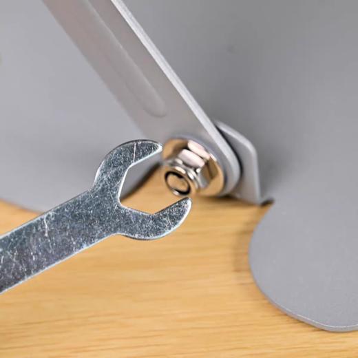 雷克森笔记本电脑支架散热铝合金底座托架站立式增高架办公 商品图2