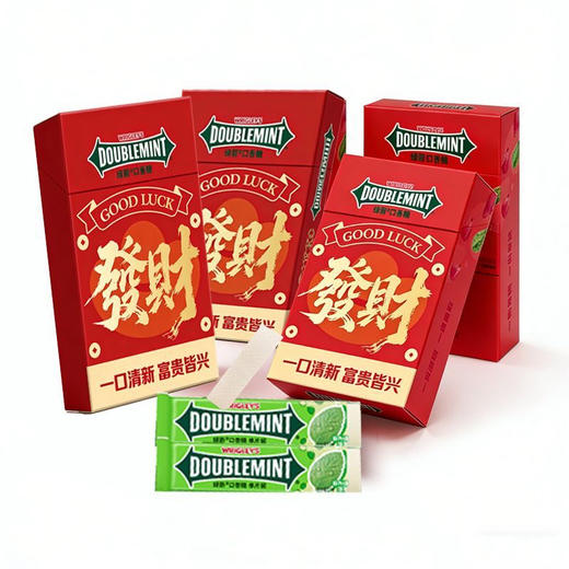 绿箭经典薄荷味抽抽盒口香糖 商品图0