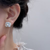 丁摩 s925纯银针耳钉女 山茶花耳环小众轻奢高级感气质耳饰5ZF-294 商品缩略图1