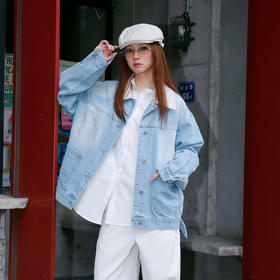 BV领大口袋牛仔外套-纪念日百货门店同款169295502