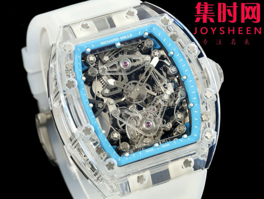 RM清透的极致 里查德米尔 理查德米勒RM56-02 蓝宝石水晶 真陀飞轮 RM056-02透明水晶腕表 商品图1
