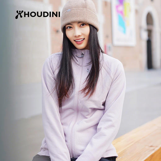 HOUDINI胡丁尼 Aero Jacket 航天户外女立领抓绒衣夹克外套 830040 商品图1