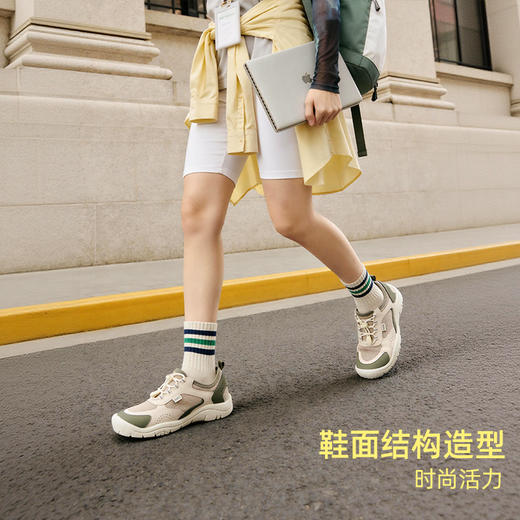 Pansy盼喜日本女鞋户外超轻舒适免系带不累脚休闲鞋2026春季新款HD4303 商品图3