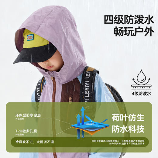 嘟嘟家女童外套女孩春秋连帽上衣儿童2026新款春装多巴胺宝宝童装C6AWT048 商品图2