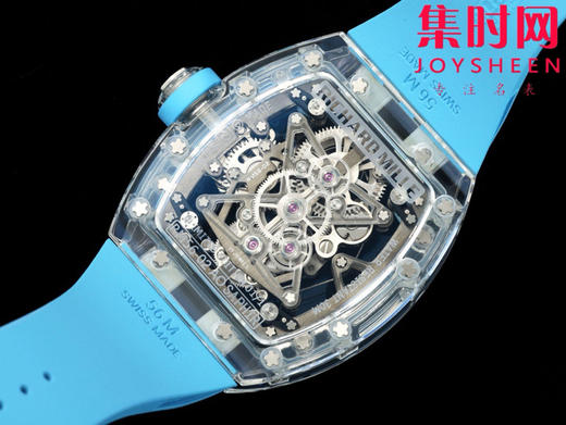 RM清透的极致 里查德米尔 理查德米勒RM56-02 蓝宝石水晶 真陀飞轮 RM056-02透明水晶腕表 商品图8