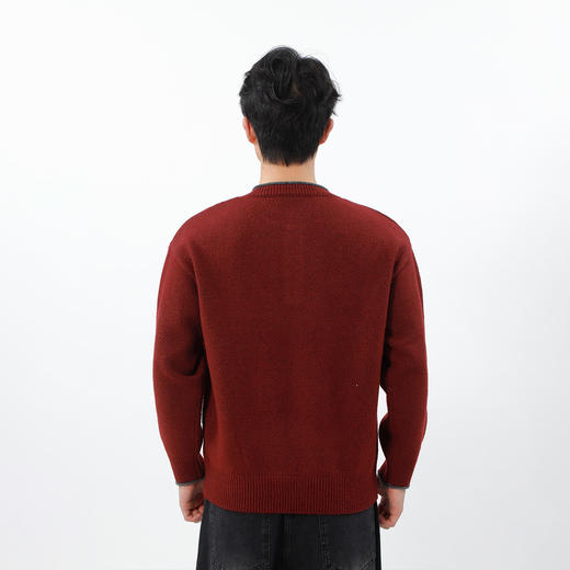 韩系亨利领拼色毛衣-纪念日百货门店同款169450761 商品图2