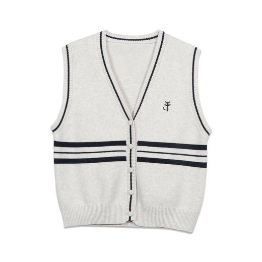 学院风彩扣温暖百搭马甲-纪念日百货门店同款169264677 商品图4