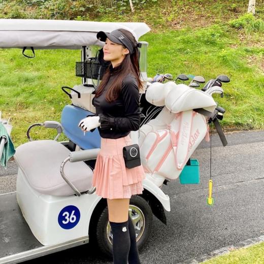 夏季粉色百褶裙！双色拼接，又甜又御W821965-21 商品图2