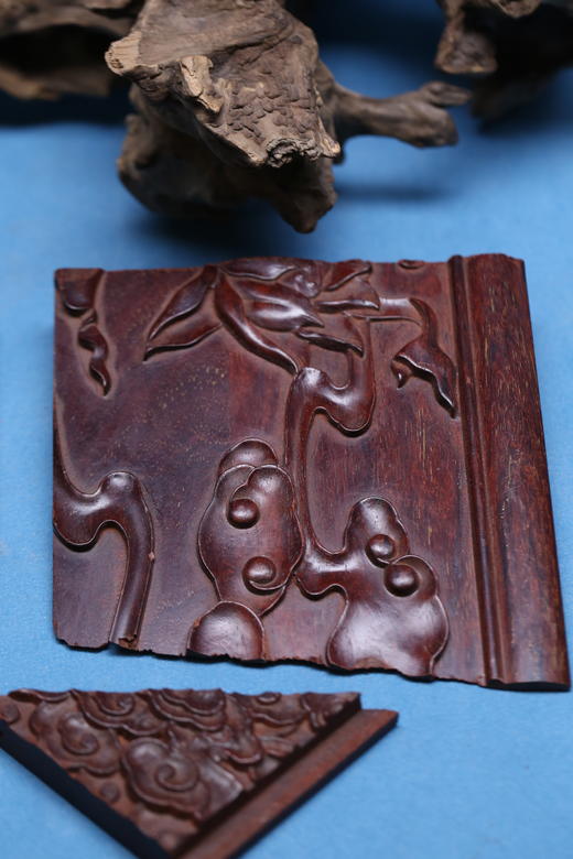 紫檀雕花料【器悟雅玩】 商品图2