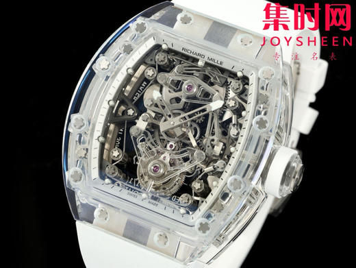 RM清透的极致 里查德米尔 理查德米勒RM56-02 蓝宝石水晶 真陀飞轮 RM056-02透明水晶腕表 商品图2