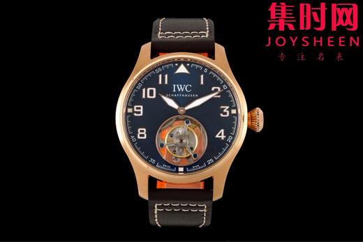 新款IWC万国 RMS飞行员陀飞轮系列 男士腕表 表径43mm 搭载高端定制手动陀飞轮机械机芯 商品图0