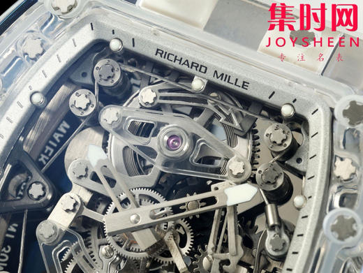 RM清透的极致 里查德米尔 理查德米勒RM56-02 蓝宝石水晶 真陀飞轮 RM056-02透明水晶腕表 商品图3