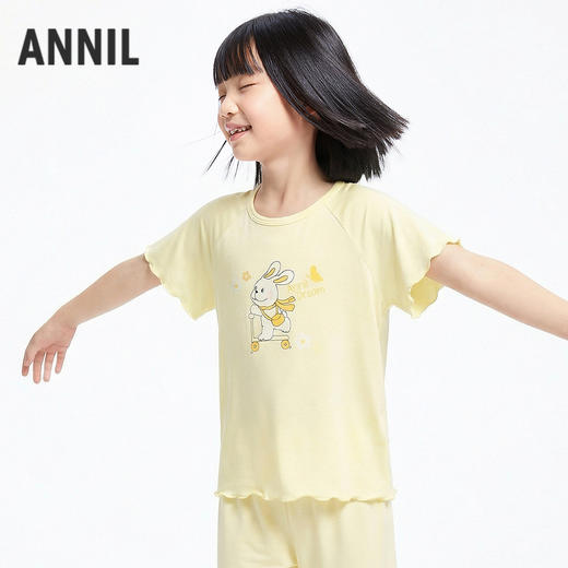 女童家居服套装夏季新款安奈儿童装JG621787 商品图2