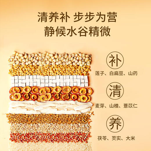 福东海 八珍粉500g 四神汤山药莲子茯苓芡实薏米粉搭脾胃营养早餐代粉 商品图2