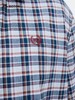 波顿男士春秋长袖格子衬衫高端合身美式休闲纯棉衬衣MS092125 商品缩略图4