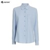 波顿女士秋冬季翻领净色磨毛长袖衬衫合身舒适百搭衬衣LS102325 商品缩略图6