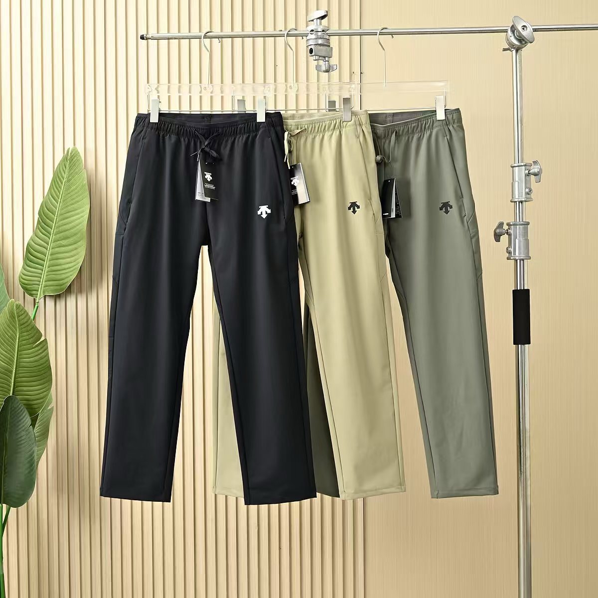 迪桑特2026春季都市通勤男士梭织商务休闲直口微收口长裤！高端品质！原版复刻！