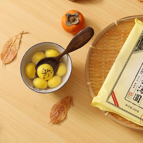 石家庄优选仓库速达 ，宁波老字号｜缸鸭狗汤圆 精选原料五常圆糯米，传承水磨工艺，现磨现做，外皮软糯Q弹！320g/包 商品图6