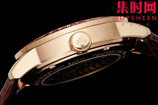 RMS百达翡丽古典陀飞轮系列 彩虹圈 真陀飞轮 男士腕表 表径42mm 搭载高端定制手动陀飞轮机械机芯 商品图5