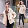 丁摩 春装外套女新款气质连帽显瘦上衣休闲夹克5ZF-172 商品缩略图1