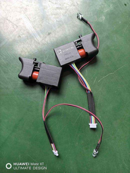 【货号05327】大艺款无刷扳手开关8线带防尘皮套精品防尘防水开关无刷扳手开关正反调速开关 商品图8