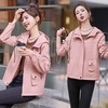 丁摩 春装外套女新款气质连帽显瘦上衣休闲夹克5ZF-172 商品缩略图2
